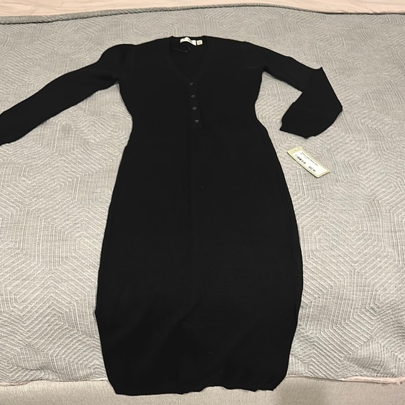 RD Style Dresses & Skirts - NWT RD Style Black Knit Dres SZ: XS